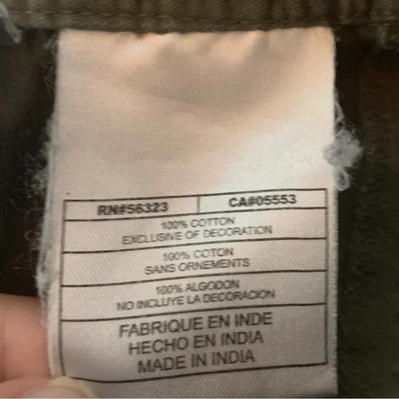 Nike Y2K Women’s Bermuda Cargo Shorts Convertible Green Size Small  100% Cotton - Picture 10 of 13